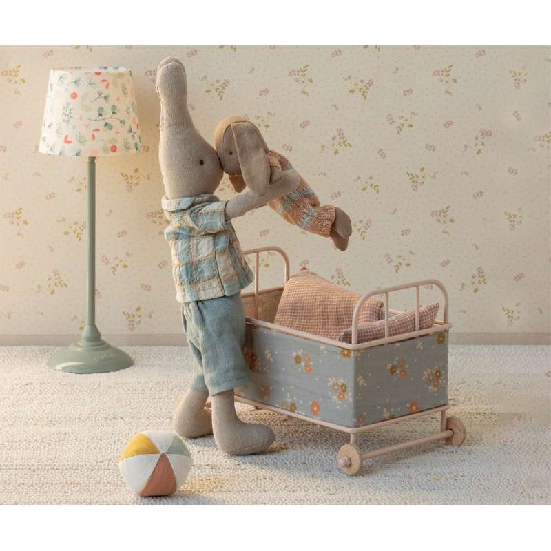 Maileg Kanin - Micro - Brun - Støvet Rosa