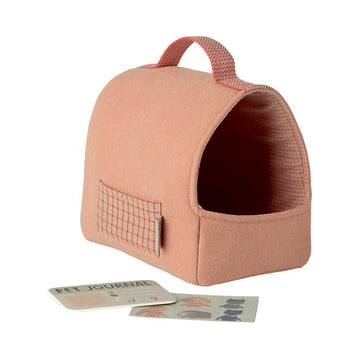 Maileg Hundetaske - Lille - Koral