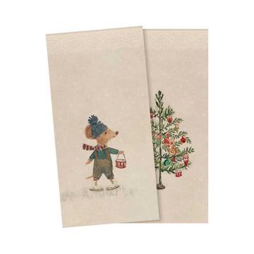 Maileg Serviet - Lille - Julemus