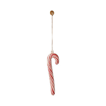 Maileg Juleornament - Metal - Stort Sukkerrør - Stribe