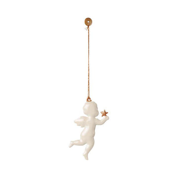 Maileg Juleornament - Metal - Engel - Stjerne