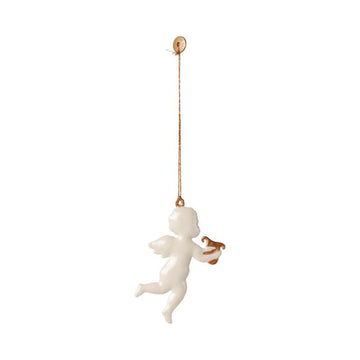 Maileg Juleornament - Metal - Engel - Harpe