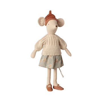 Maileg Mus - Medium - Nederdel og Sweater