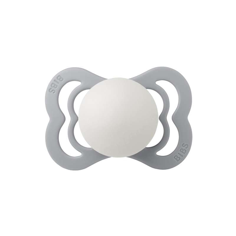 BIBS Symmetrisk Supreme Sut - Str. 1 - Naturgummi - GLOW - Cloud