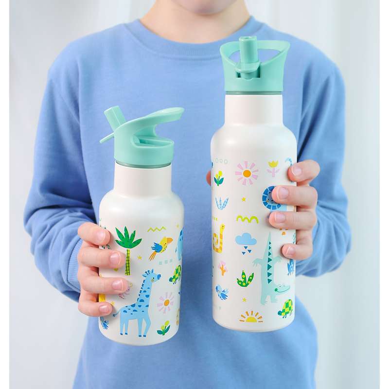 A Little Lovely Company Termo Ståldrikkedunk - XL - 500ml - Jungle