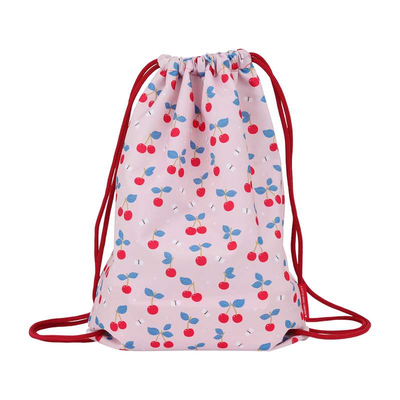 A Little Lovely Company Gymnastiktaske - Cherries