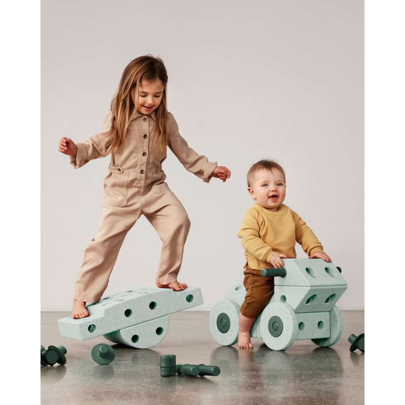 MODU Dreamer Byggesæt - Ocean Mint/Forest Green