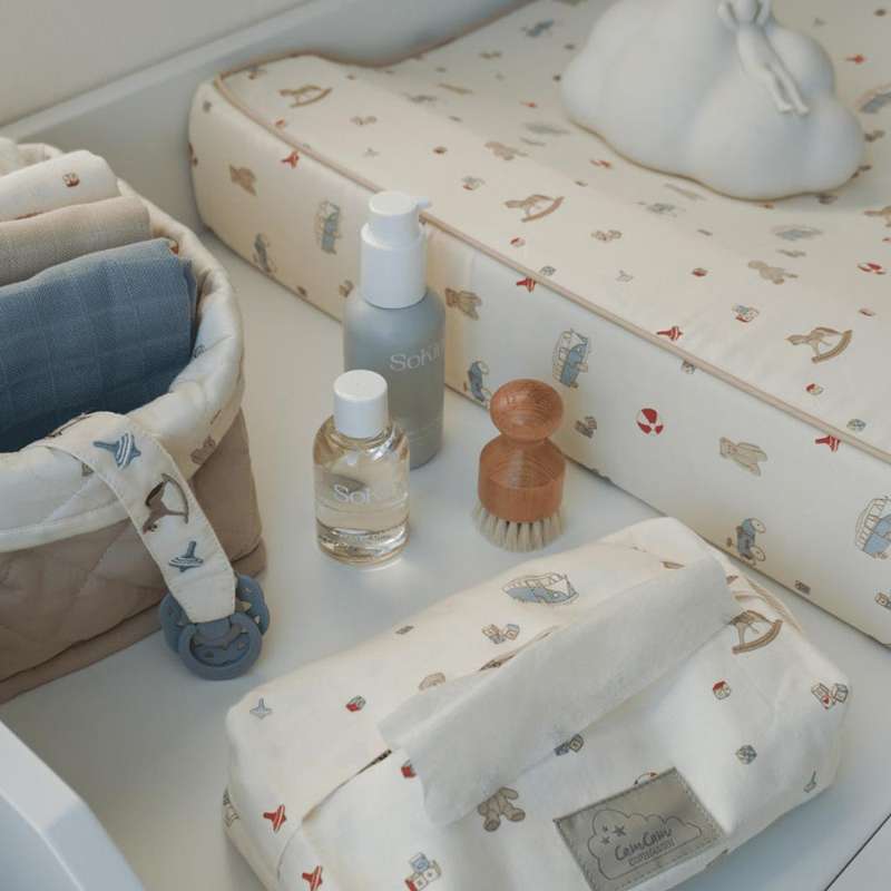 Cam Cam Copenhagen Suttesnor - Broderet - GOTS - Vintage Toys