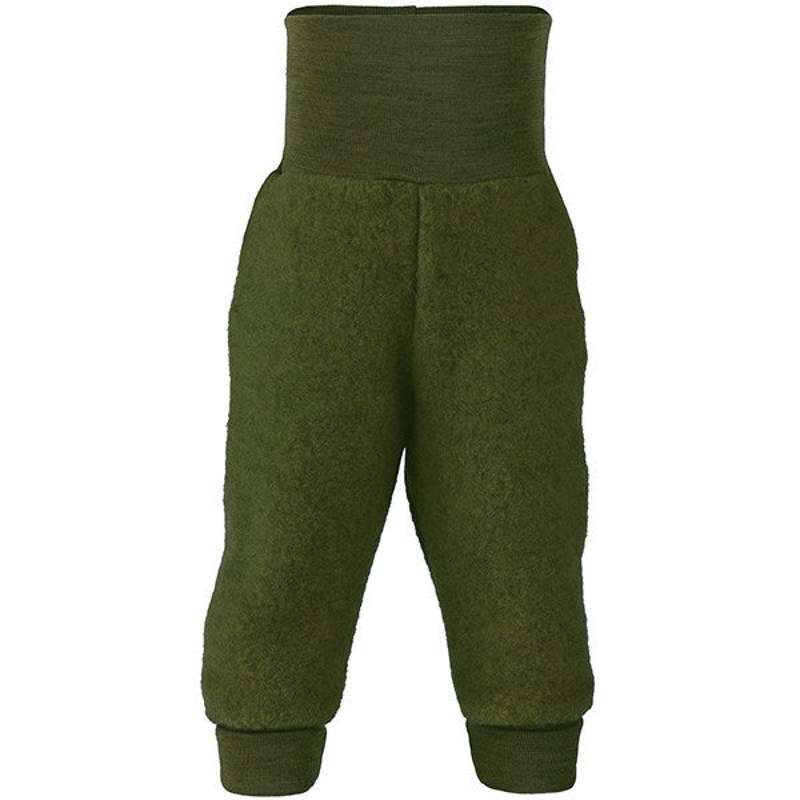 Engel Natur Baby Bukser - Uldfleece - Reed Melange