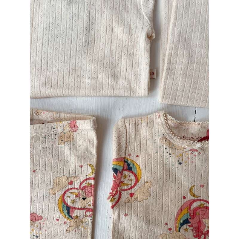 Konges Sløjd Minnie Bukser - GOTS - Buttercream