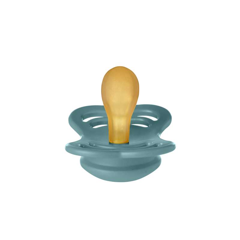BIBS Symmetrisk Supreme Sut - Str. 1 - Naturgummi - Island Sea