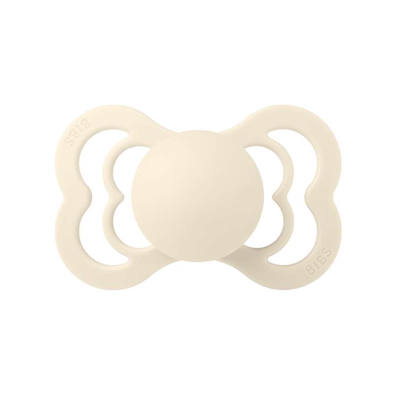 BIBS Symmetrisk Supreme Sut - Str. 2 - Naturgummi - Ivory