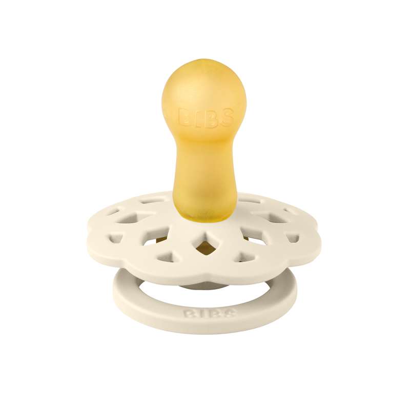 BIBS Rund Boheme Sut - Str. 2 - Naturgummi - Ivory