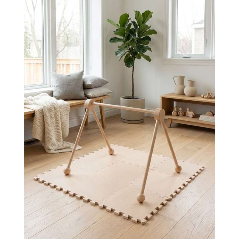 Kid'oh Skumlegegulv - 9 brikker - Sand