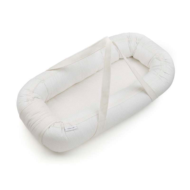 Liewood Gro Babynest/-lift - Little Dot (Creme de la Creme)