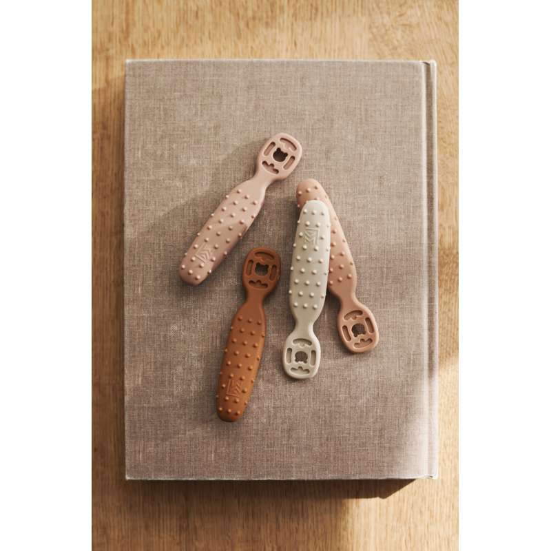 Liewood Caelia Baby Læringsskeer - 4 stk - Pale Tuscany/Multi Mix