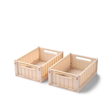 Liewood Weston Opbevaringsboks - 2-pak - Small - Apple Blossom