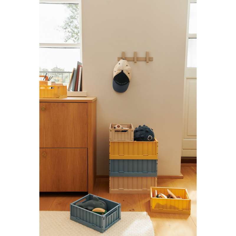 Liewood Weston Opbevaringsboks - 2-pak - Small - Lemon Yellow