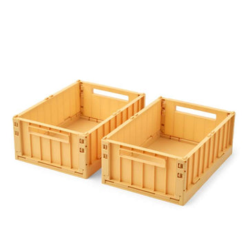 Liewood Weston Opbevaringsboks - Medium - 2-pak - Yuzu