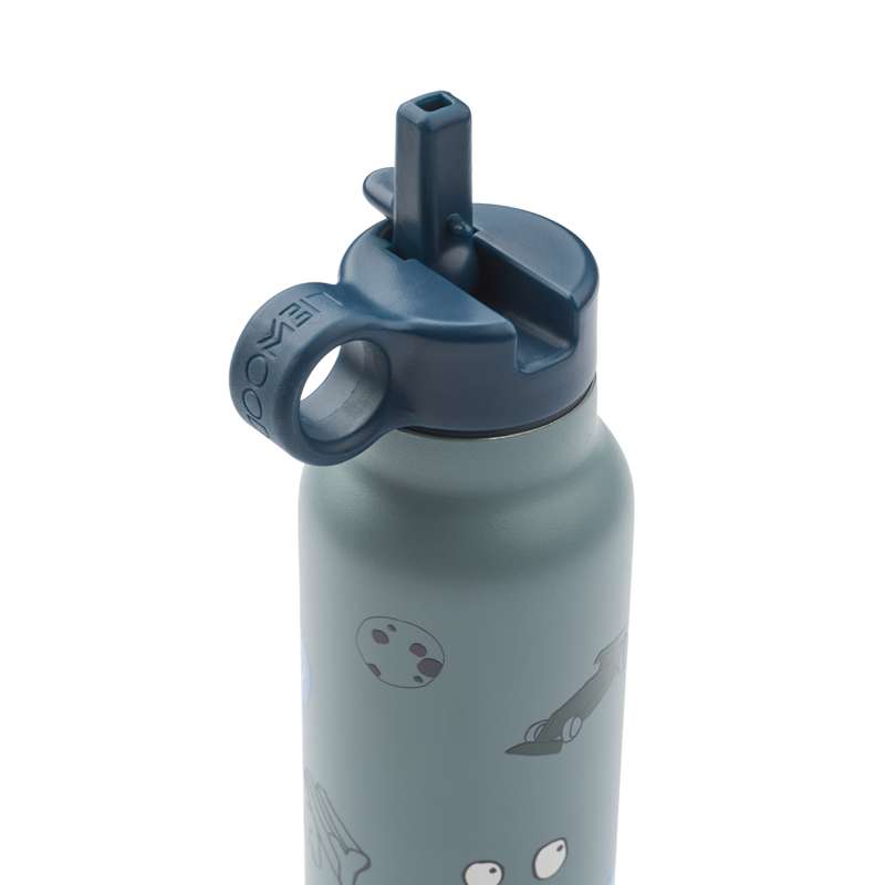 Liewood Falk Drikkeflaske - Rustfrit Stål - 350ml - Play/Dusty Peppermint