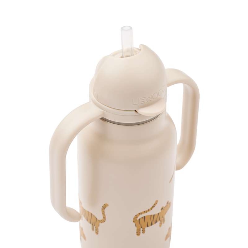 Liewood Kimmie Drikkeflaske - Rustfrit Stål - 250ml - Tiger/Sandy