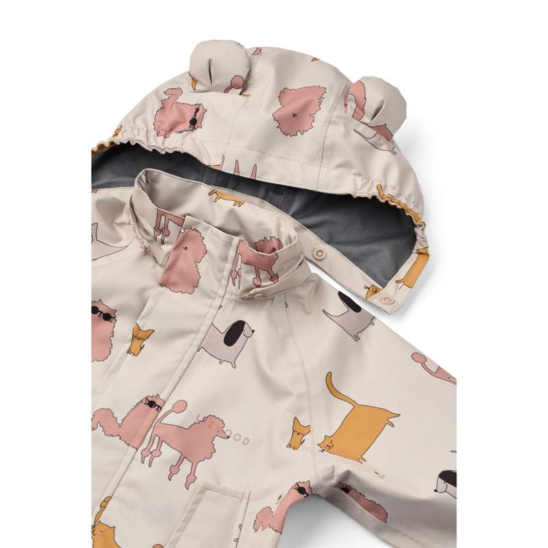 Liewood Manu Regntøjssæt - Cats and Dogs/Sandy