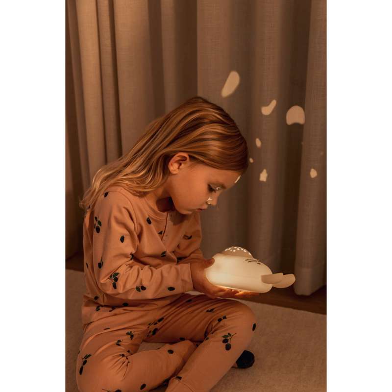 Liewood Manuel Lyd og Lys Projektor Lampe - Rabbit - Sandy