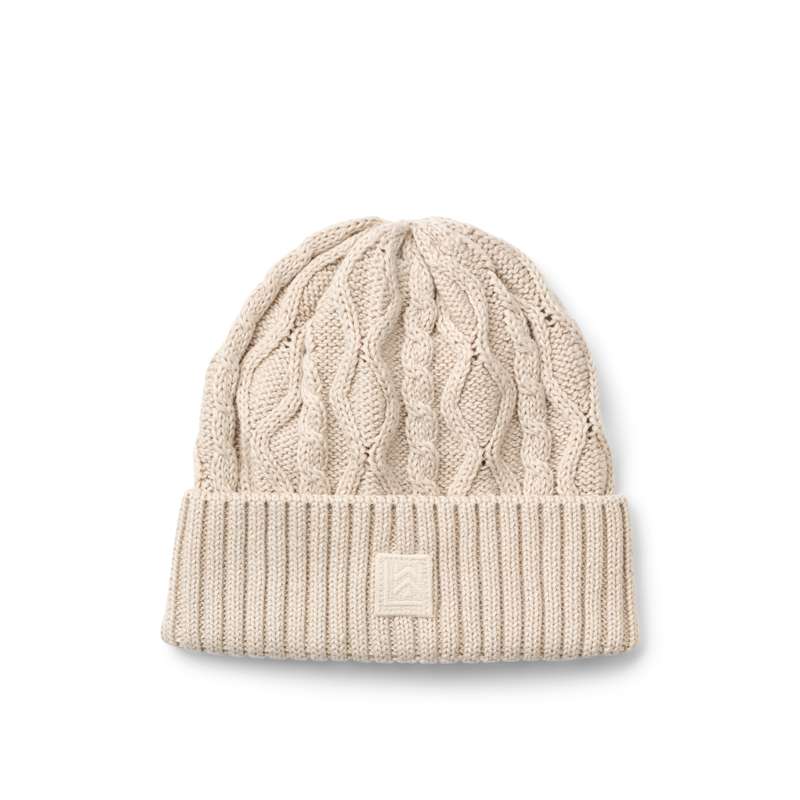 Liewood Ezra Beanie w. Cables - Sandy