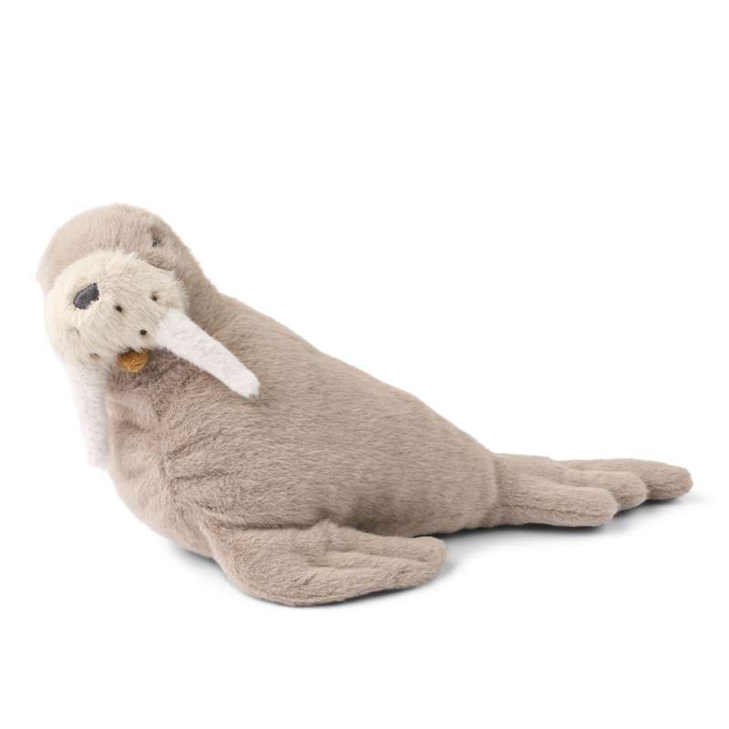 Liewood Berto Teddybamse - Hvalros - Stone Beige