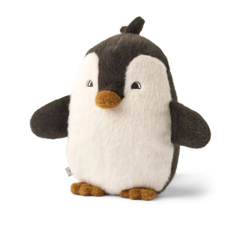 Liewood Berto Teddybamse - Pingvin - Sandy/Dark Grey