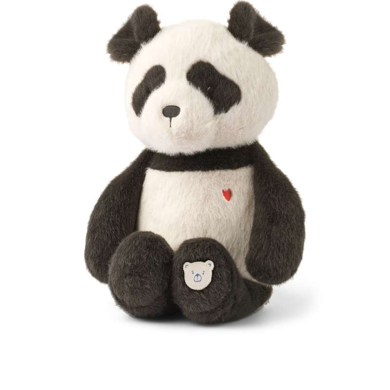 Liewood Berto Teddybamse - Panda - Sandy/Dark Grey