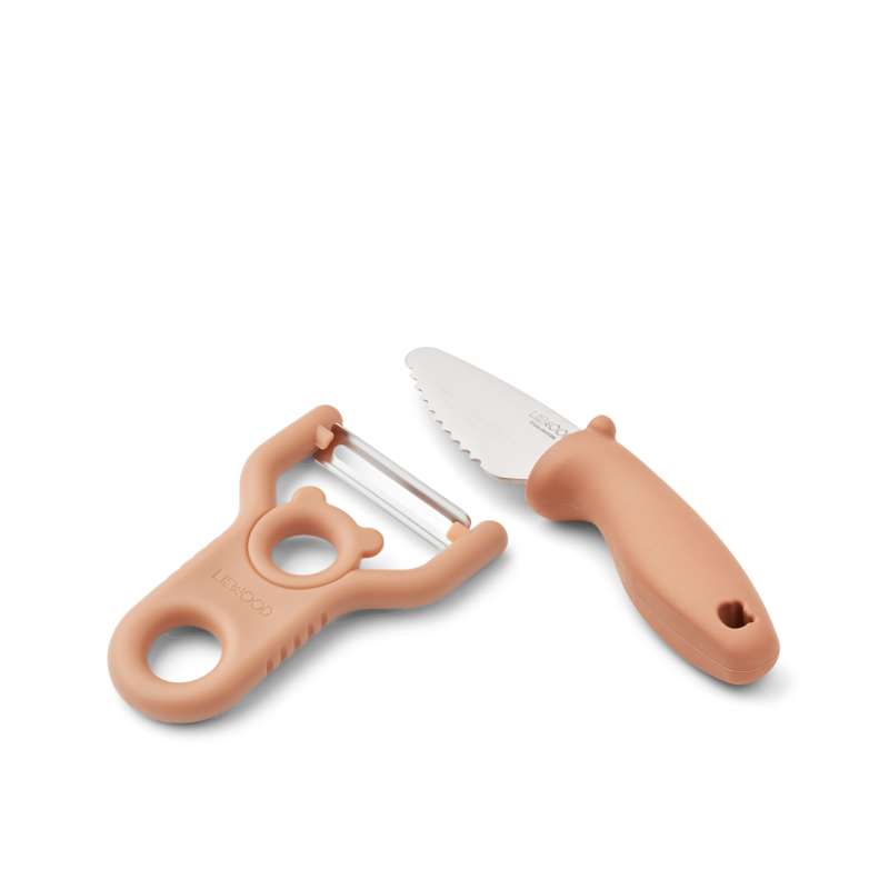 Liewood Pertense Skræller og Knivsæt - Tuscany Rose