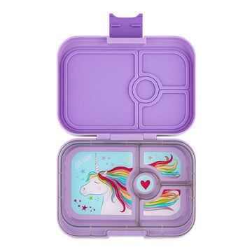Yumbox Madkasse - Panino - 4 rum - Lavender Purple/Unicorn