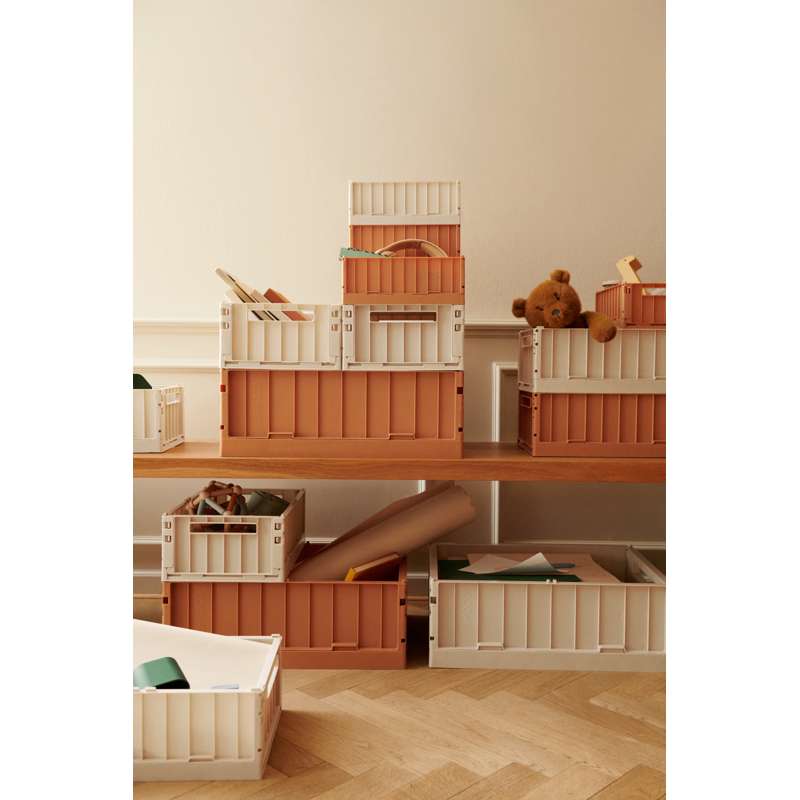 Liewood Weston Opbevaringsboks - Medium - 2-pak - Tuscany Rose