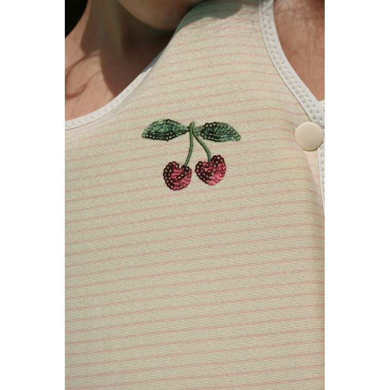 Konges Sløjd Cherry Svømmevest - Rose Stripe