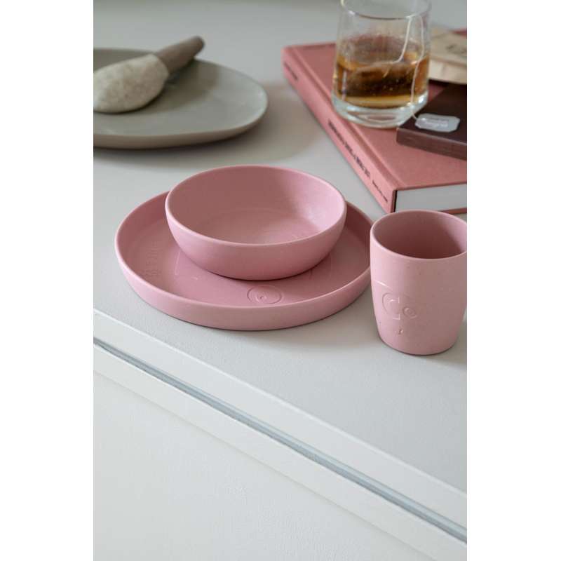 Sebra MUMS - Spisesæt (Blossom Pink)