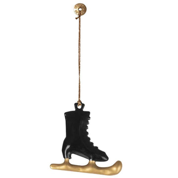 Maileg Juleornament - Metal - Skøjte - Sort