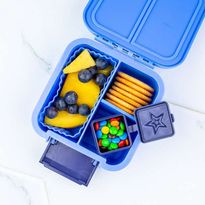 Little Lunch Box Co. Bento 2 Snackmadkasse - Blueberry