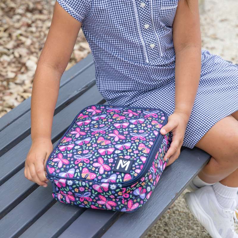 MontiiCo Køletaske - Large - Butterflies