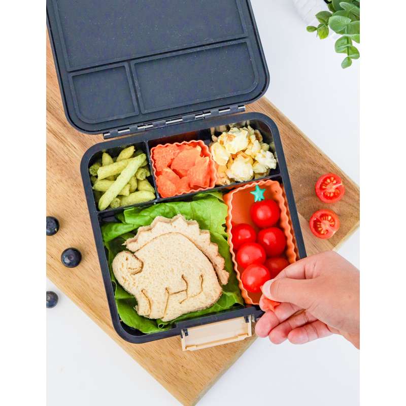 MontiiCo Mix Bento Silicone Cups - 3 stk. - Tangerine