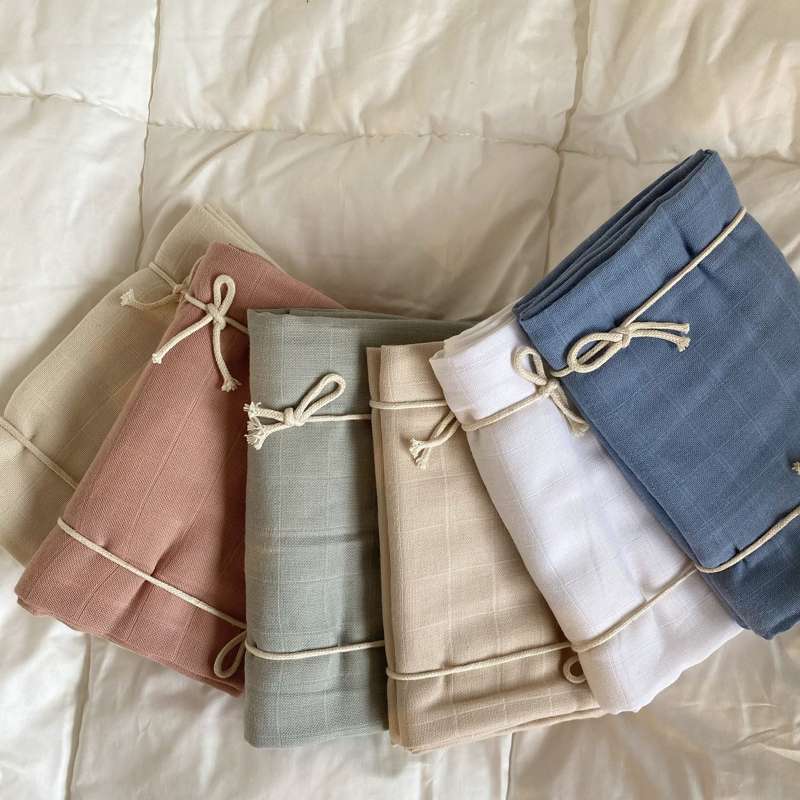 Oh'Naturel Økologiske Stofbleer - 10-pak - Swan