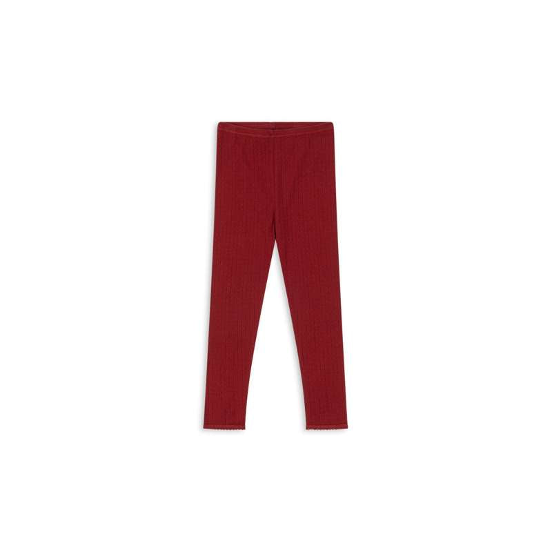 Konges Sløjd Minnie Bukser - GOTS - Red Dahlia