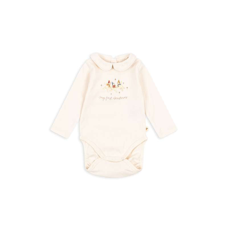 Konges Sløjd My First Christmas Body - GOTS - Antique White