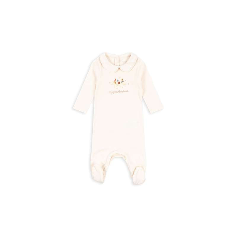 Konges Sløjd My First Christmas Heldragt - GOTS - Antique White