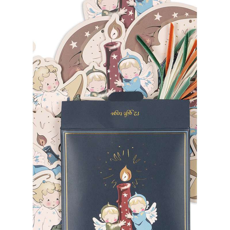 Konges Sløjd Til/Fra Mærker - Jul - FSC - Lucia/Luna