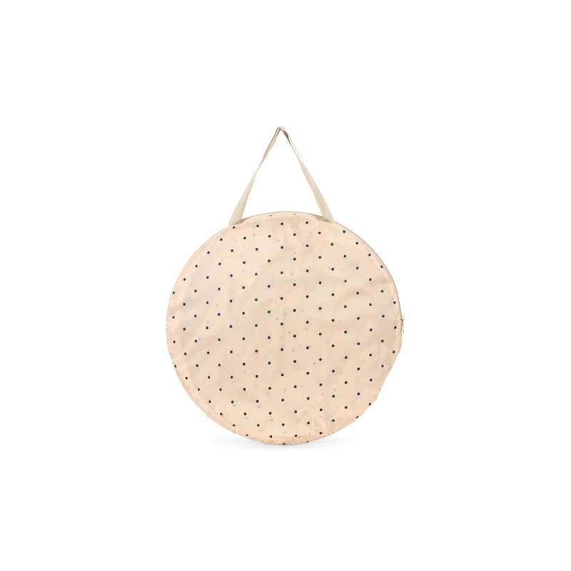 Konges Sløjd Pop-Up Strandtelt - UV 50+ - Mini - Navy Dot