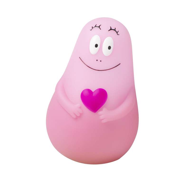 Pabobo Lumilove Nattlampa Barbapapa - Rosa