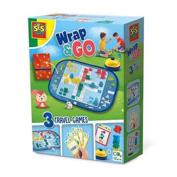 SES Creative Spil - Ludo og Fisk i Rejsetaske