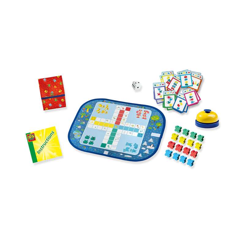 SES Creative Spil - Ludo og Fisk i Rejsetaske