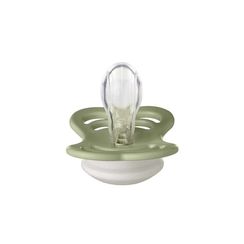 BIBS Symmetrisk Supreme Sut - Str. 1 - Silikone - GLOW - Sage